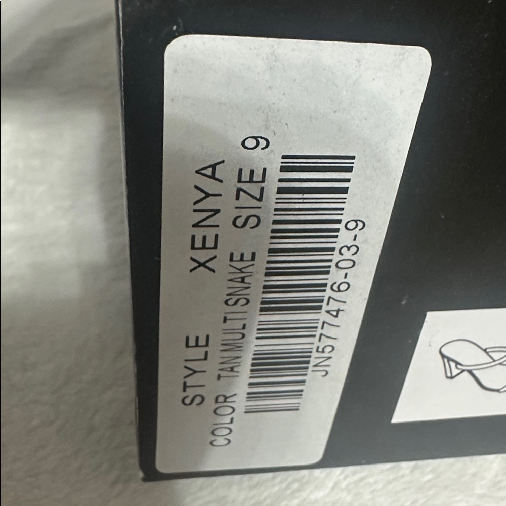 Lulu's Snakeskin Patterned Heels NIB “Xenya” Size 9 - Picture 5 of 5